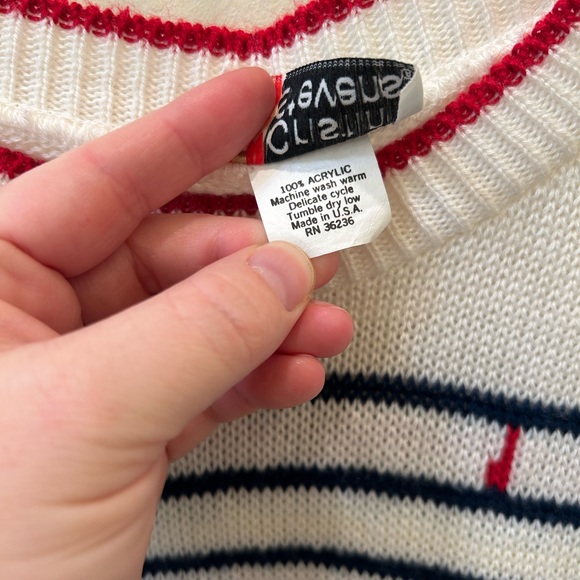Vintage Short Sleeved Nautical Sweater - Picture 5 of 9